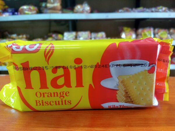 CHAI  ORANGE BISCUIT 50G YEGO