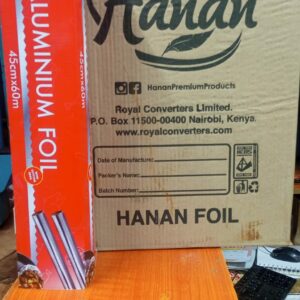 carton HANAN ALLUMINIUM FOIL 45cm By 60M